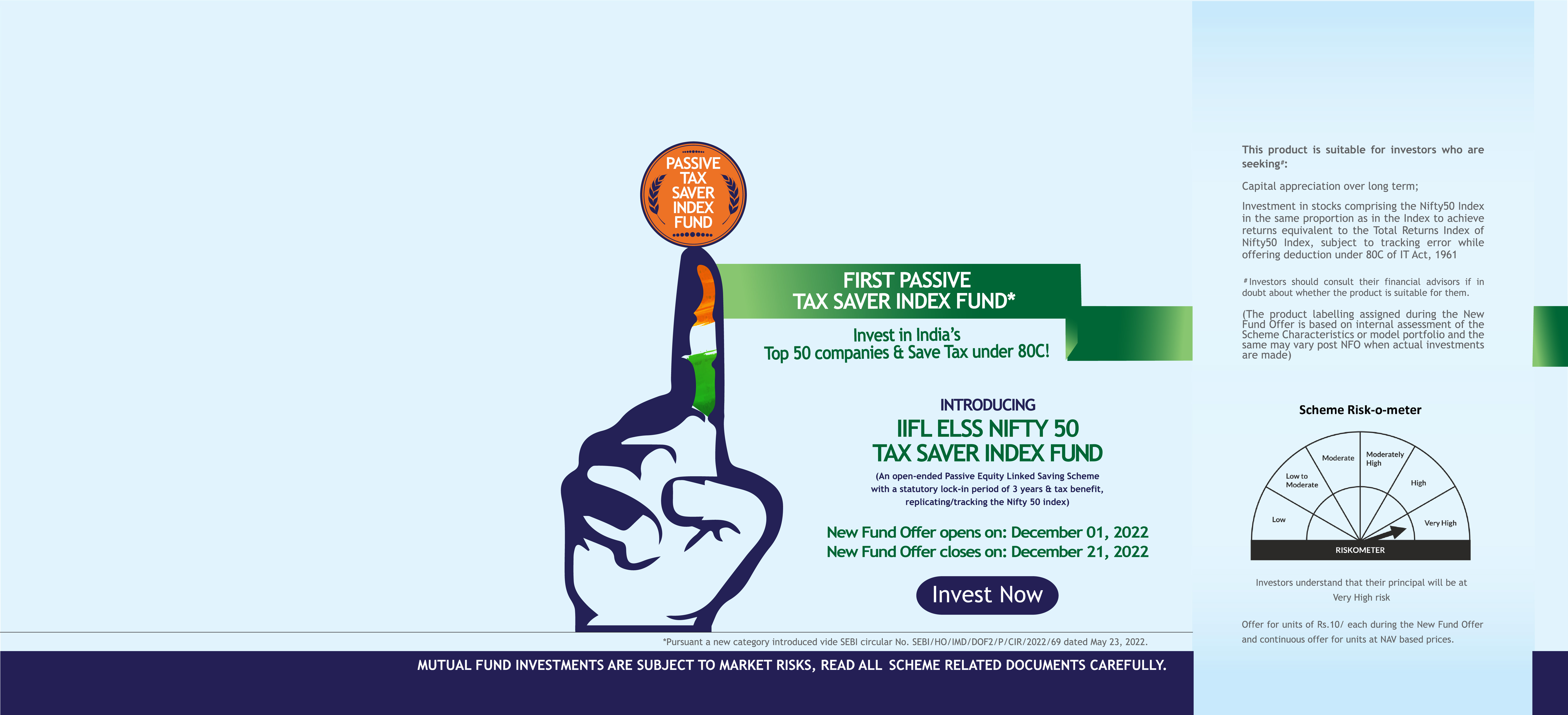 ELSS Nifty50 Tax Saver Index Fund